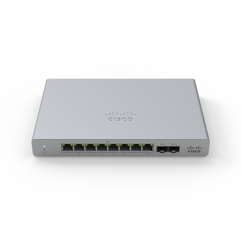 Cisco Meraki MS 120-8P (PoE) Cloud Managed Switch
