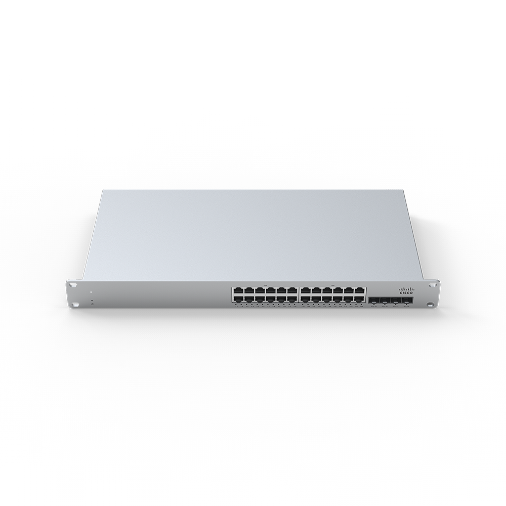 Cisco Meraki MS 210-24P (PoE) Cloud Managed Switch